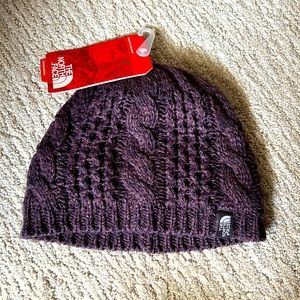 The north face beanie cabled knit cap